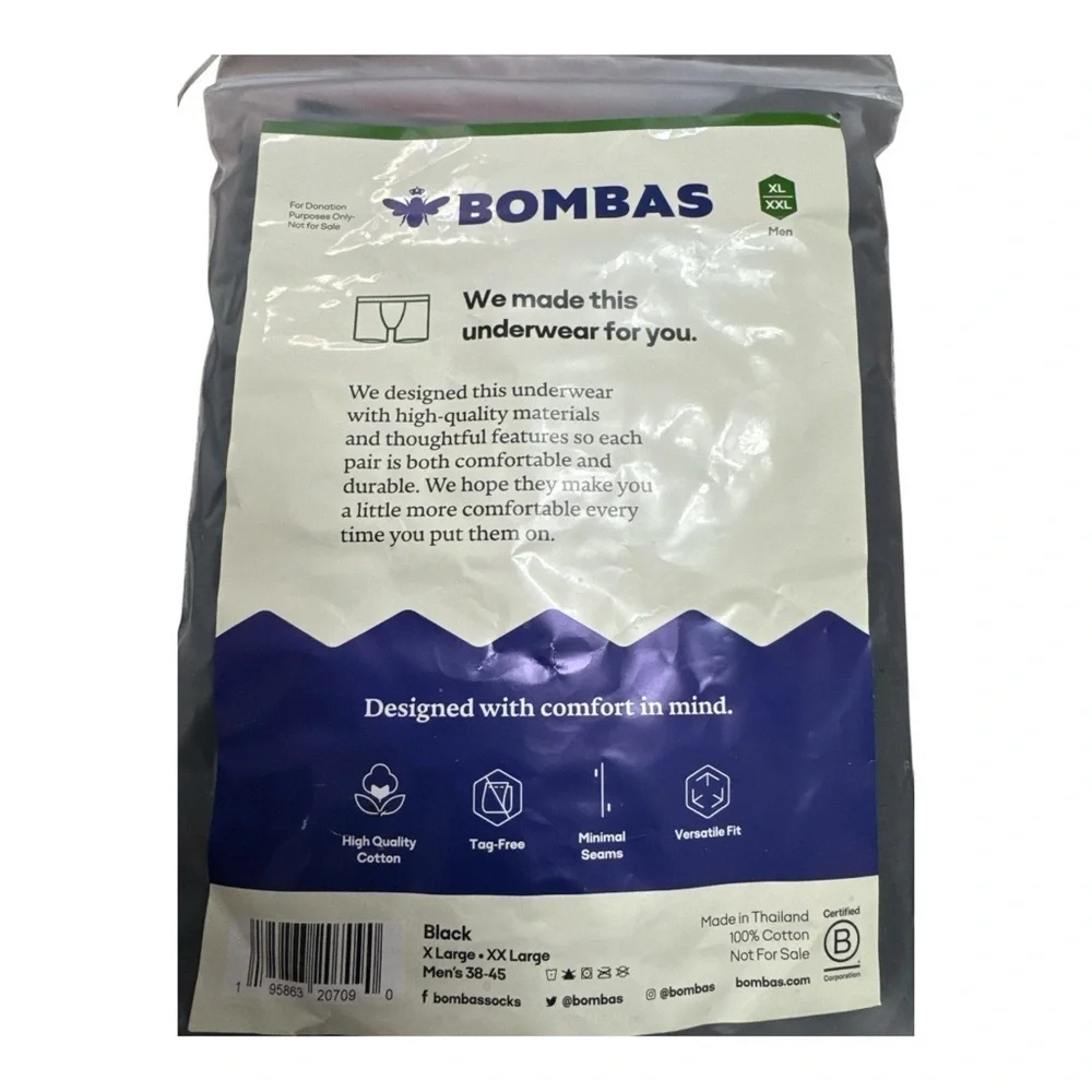 Bombas Black Boxers Ultimate Comfort set of 5